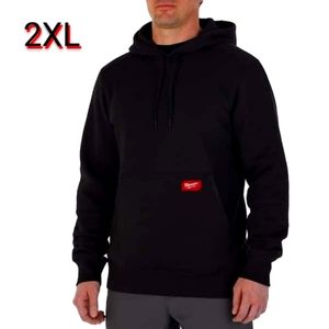 Milwaukee 2XL Men's Black Hoodie - Excellent Condition